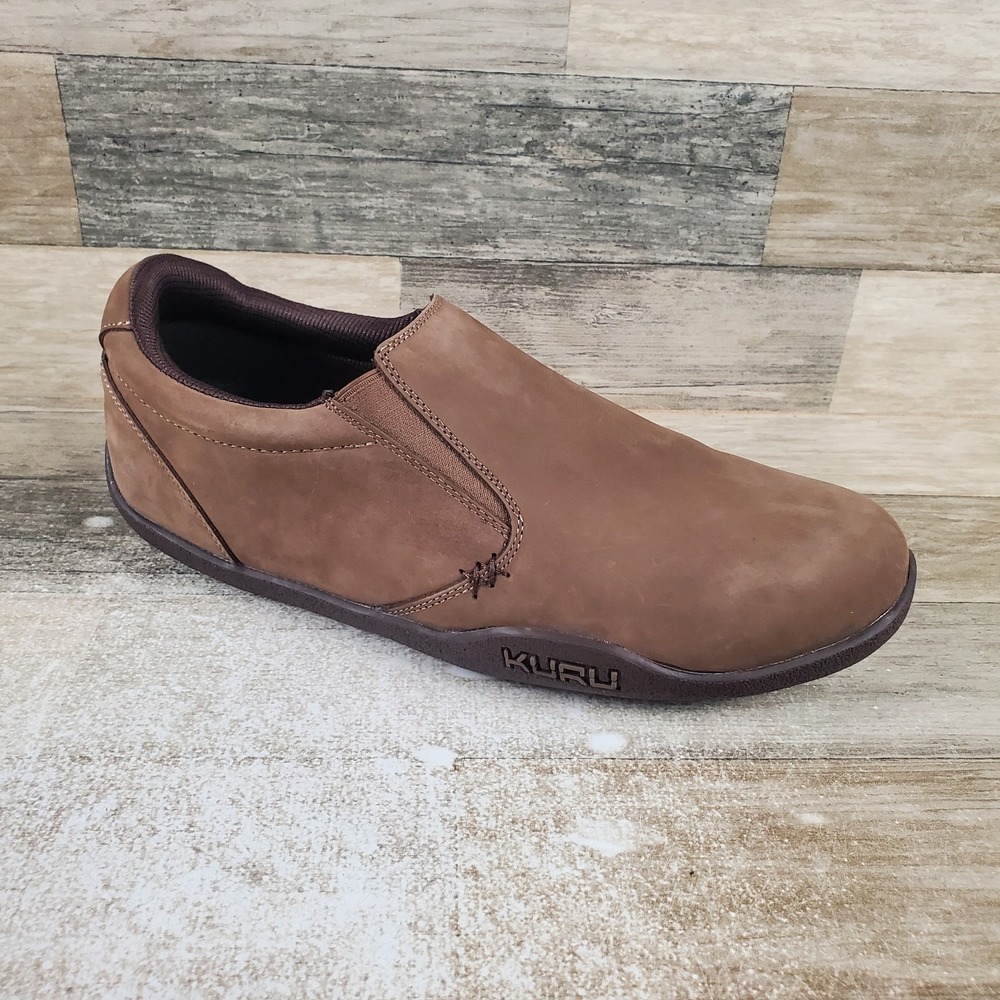 Kuru Kivi Mens Shoes Sz 12 Medium Warmstone‎ Leather Slip On Low Top Sneakers
